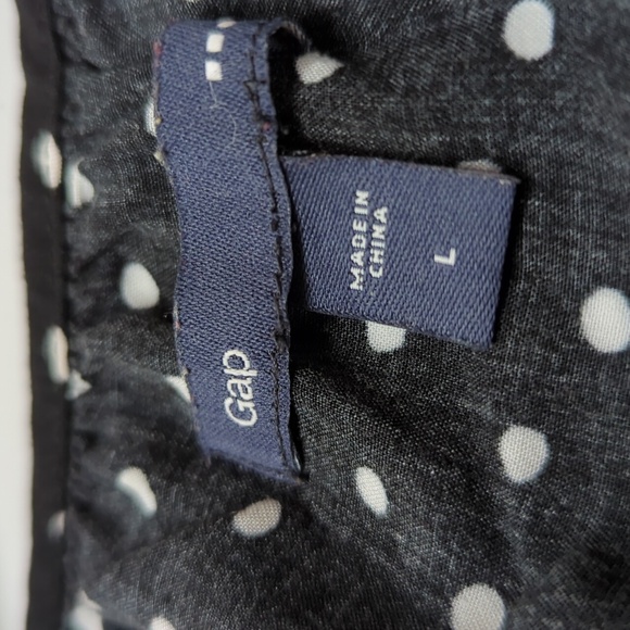 Polka dot blouse, size L - Picture 5 of 6